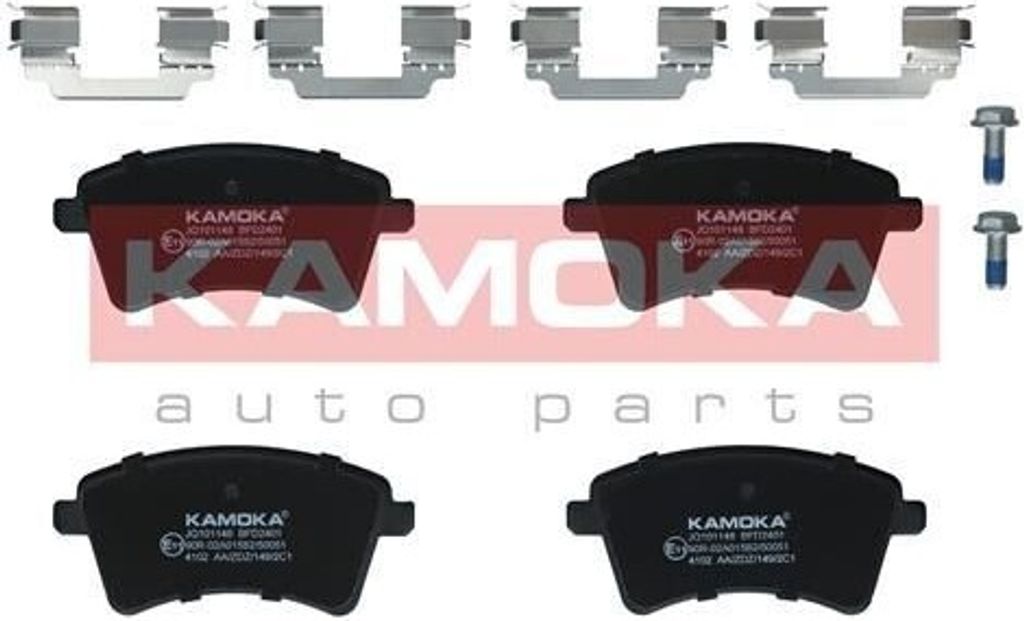 KAMOKA Bremsbeläge Satz Vorne passend für MERCEDES-BENZ CITAN Kasten (415) JQ101148