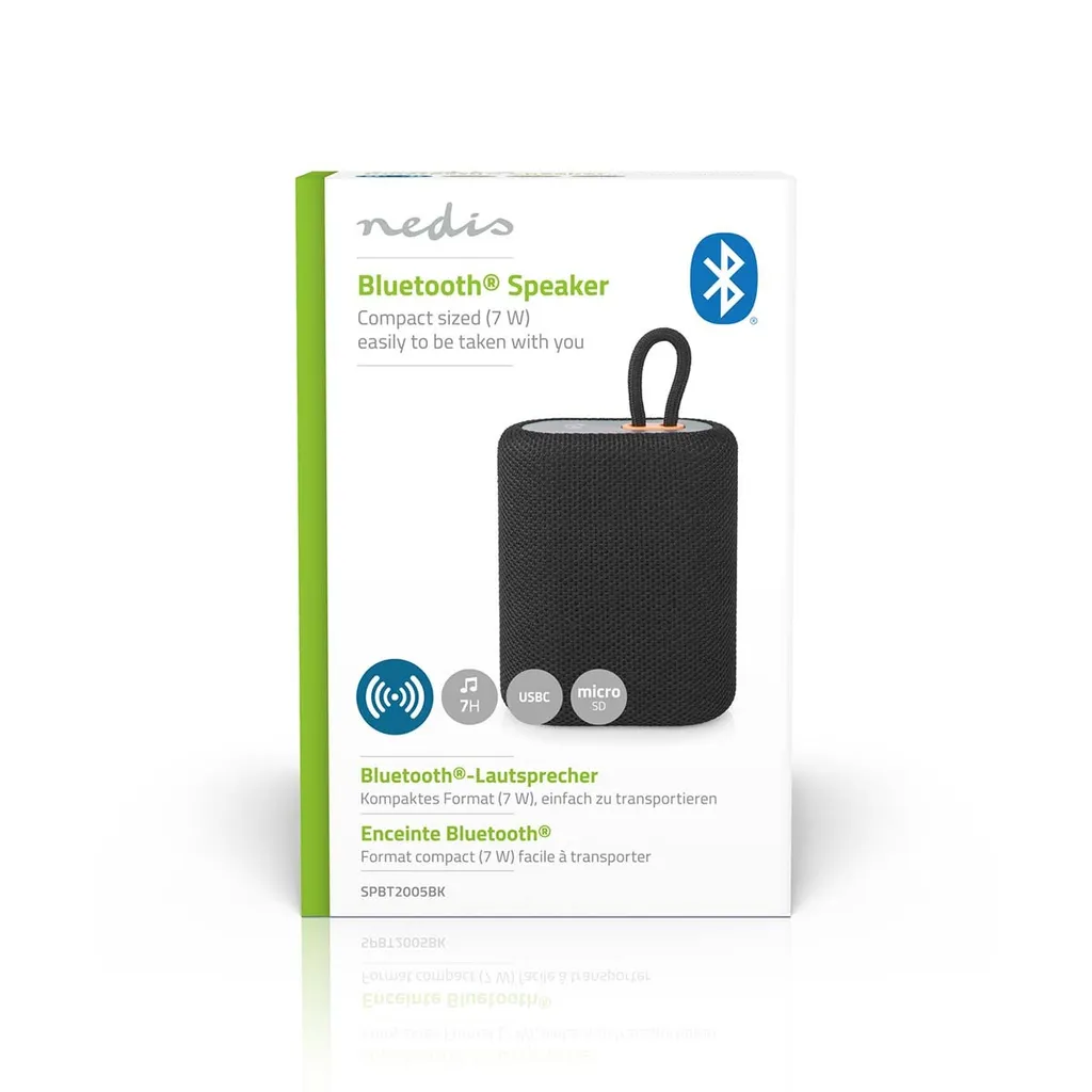 Cassa Bluetooth M-780 BTB 20W Con Luci Colorate IPX5 Mani Libere USB-C Blu