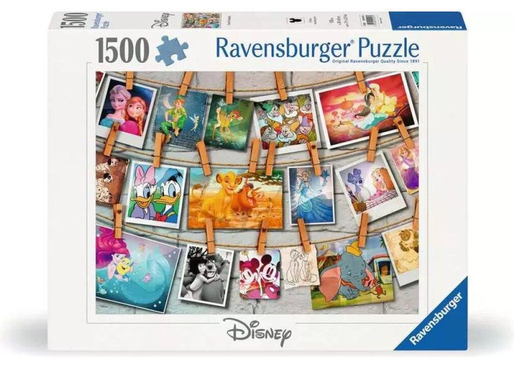 Ravensburger 12001557, 1500 pezzi, Cartoni animati, 14 anni Immagine del prodotto 