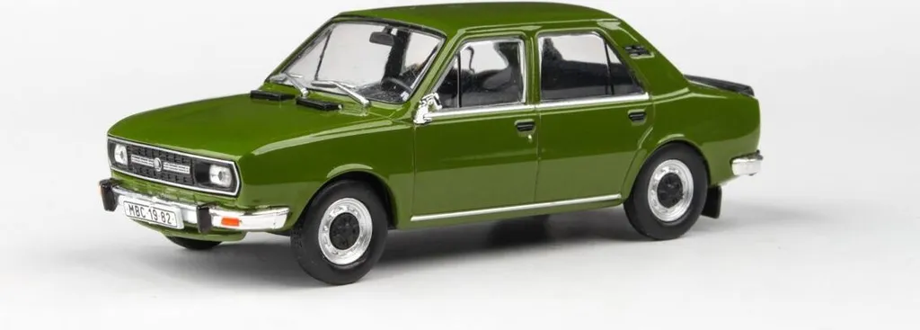 Skoda 120 L 1982 ABREX 1/43 - Miniature de Qualité sans Défaut de Peinture