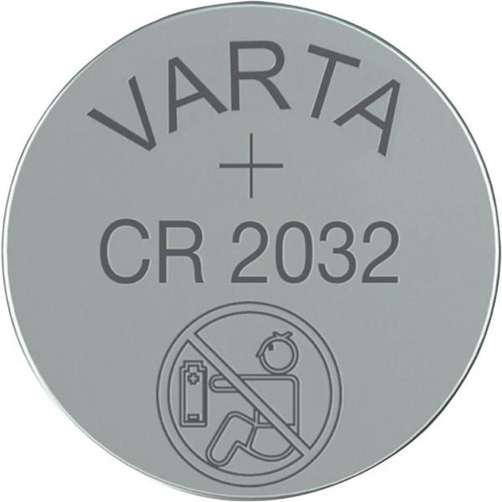 Pile bouton Varta, lithium, Professional Electronics, CR2032, 3 V, blister de 5