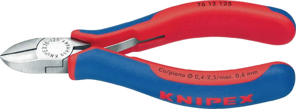 Knipex 125mm Frese Diagonali Testa Sfaccettata - Elettromeccanica Top
