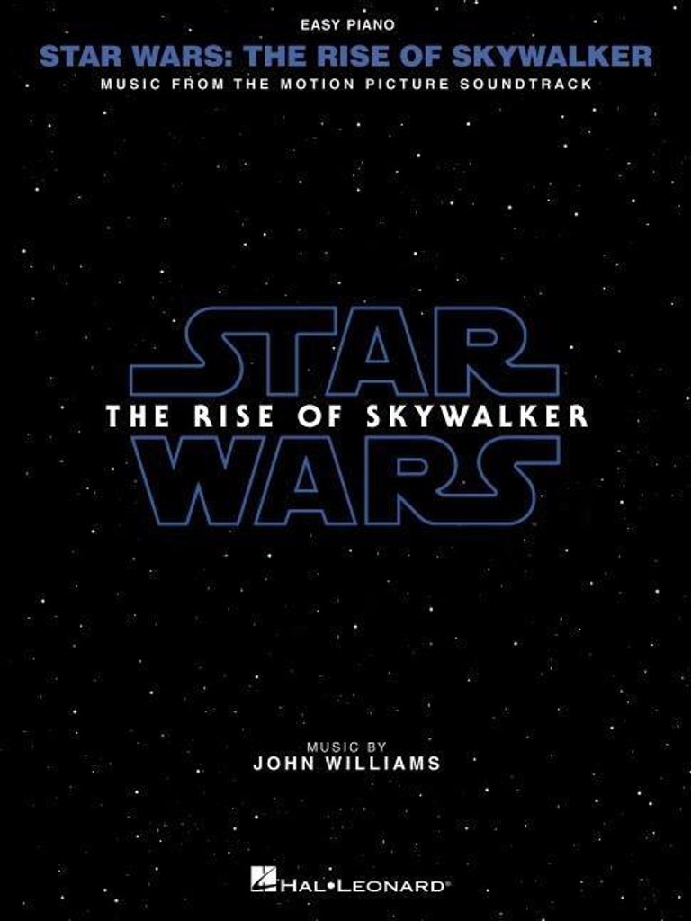 Star Wars: The Rise of Skywalker - Songbook Arranged for Easy Piano with Full-Color Photos from the Movie Featuring Music by John Williams