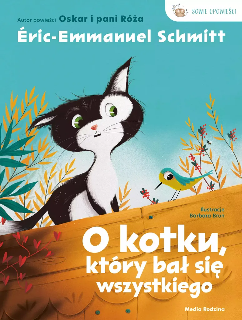 Livre de conte O kotku, który bał się wszystkiego pour rassurer bébé