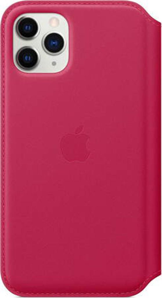 Étui-livre en cuir pour Apple iPhone 11 Pro - Rouge Image du produit 