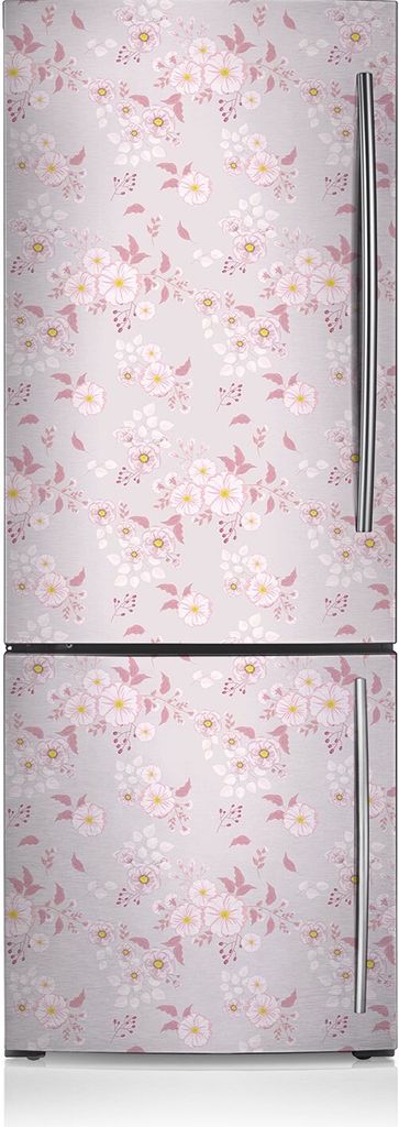 Magnetfolie Aufkleber Kühlschrankmagnete 60x180 cm - Kleine Blumen