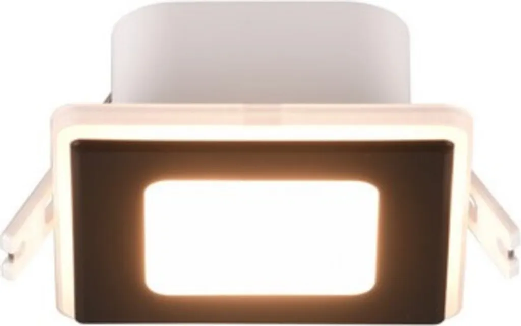 Lampada da incasso Trio NIMBUS Quadrata Nera LED 5W IP44 | Offerta Online