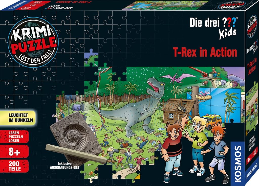 KOSMOS 680657 KOSMOS Krimi-Puzzle: Die drei ??? Kids - Immagine del prodotto 