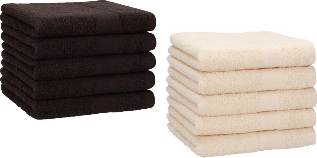 Betz 10 Stück Gästetücher 30x50 cm PREMIUM 100% Baumwolle Produktbild 
