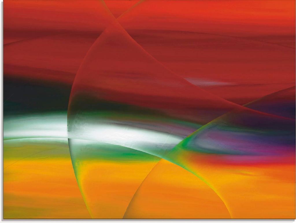 ARTland Glasbild Modern IV Größe: 80x60 cm