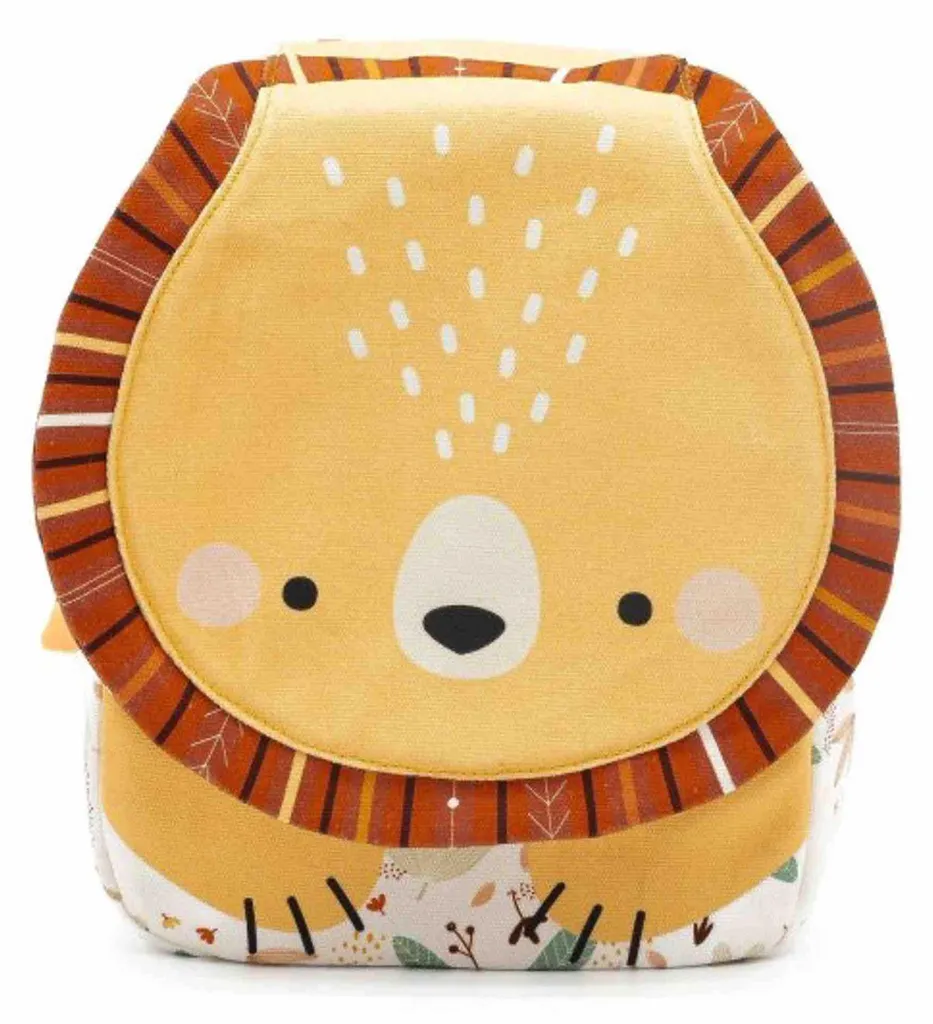Petit Sac à Dos Scolaire Jaune Animaux Tiny Sassi Junior Taille Unique