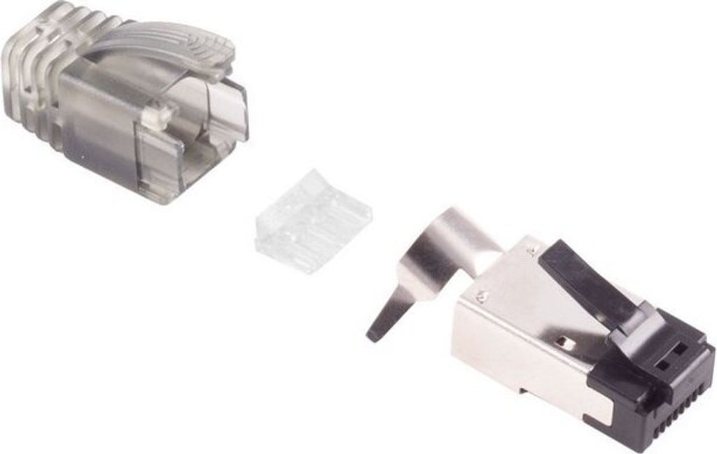 Flexline RJ45 Modularstecker, Interlock, 50u gp