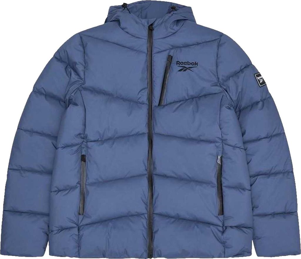 Reebok - Steppjacke für Herren, Stretch HB292 (S) (Graublau)