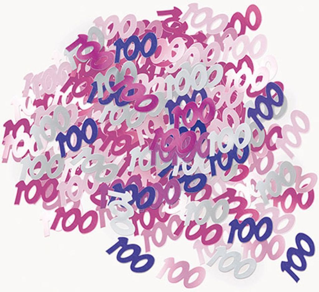 Konfetti Metall 14g Glitz #100 Pink