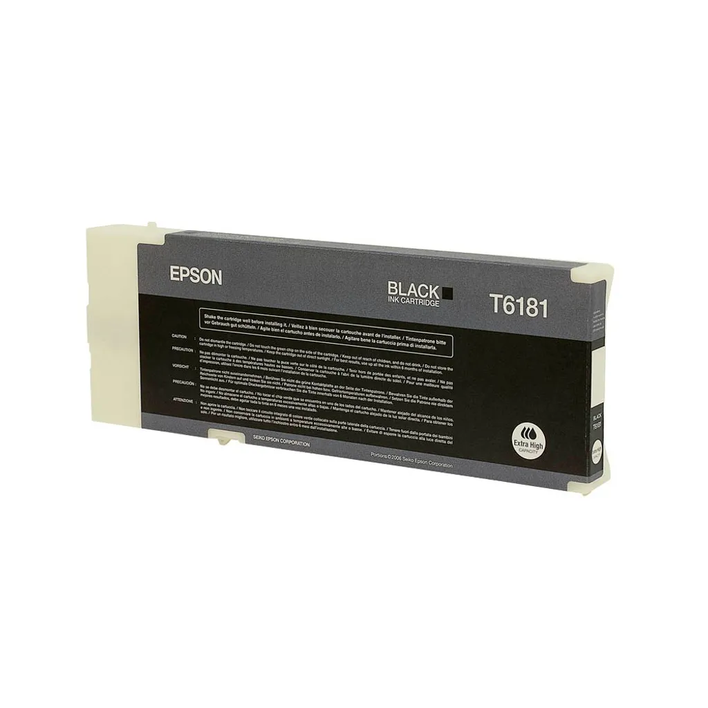 Epson T6181 Nero XL 8k - La Cartuccia Originale per Stampe Infinite