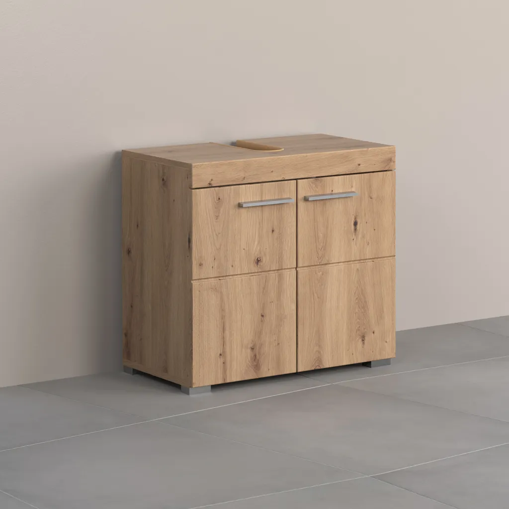 Mobile Bagno Rovere Nodoso Amanda Trendteam 60x56x34 cm Design - 4