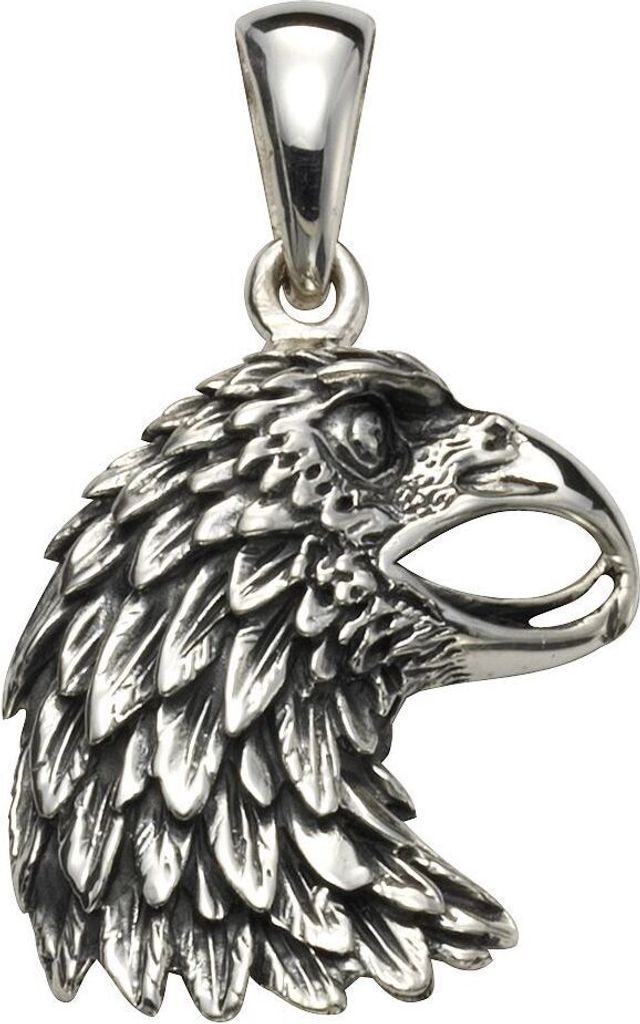 F Anhänger 925/- Sterling Silber 3,5cm weiß 299240114