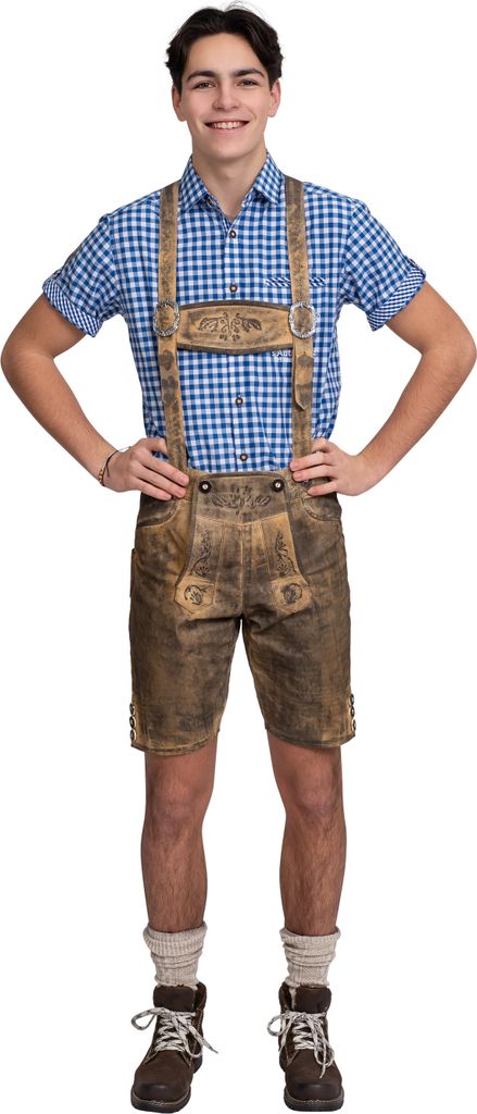 Trachtenhose Kunstleder Urban Retro, Groesse:64 Produktbild 3