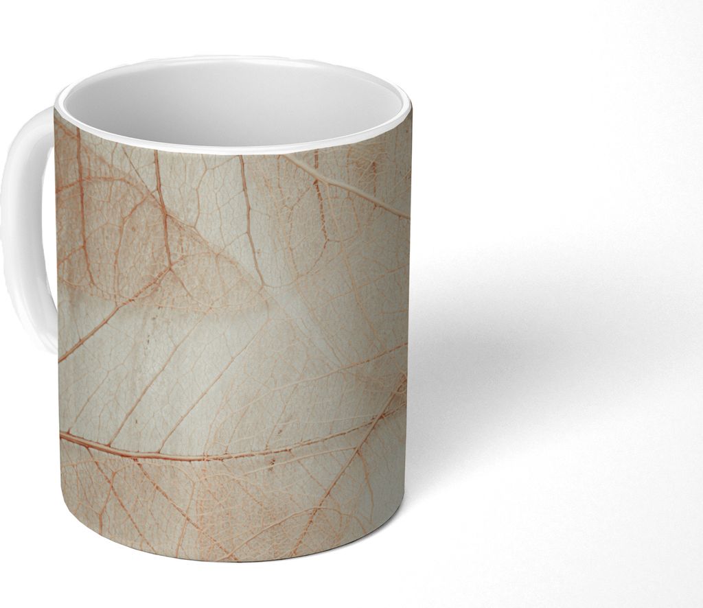MuchoWow Tasse Kaffeetasse Kaffeebecher 350 ml Blätter - Pflanze - Natur Teetasse - Fototasse - Becher - Keramikbecher - Teebecher - Kaffeetasse...