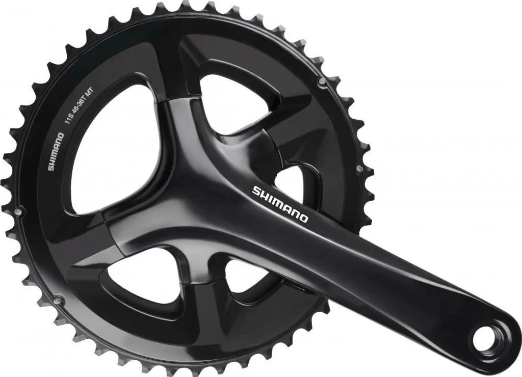 Shimano FC-RS510 Pédalier 165 mm 46-36 Dents Idéal Cyclo-cross et 11v