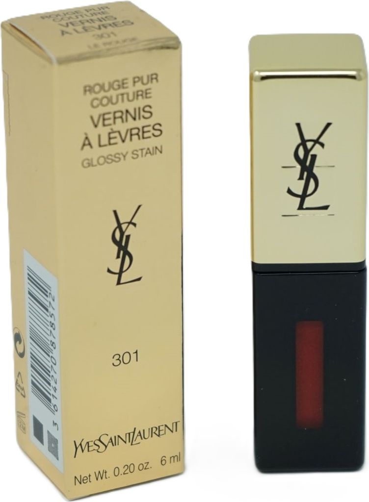 Yves Saint Laurent Rouge pur Couture Vernis A Levres Glossy Stain 301 Le Rouge