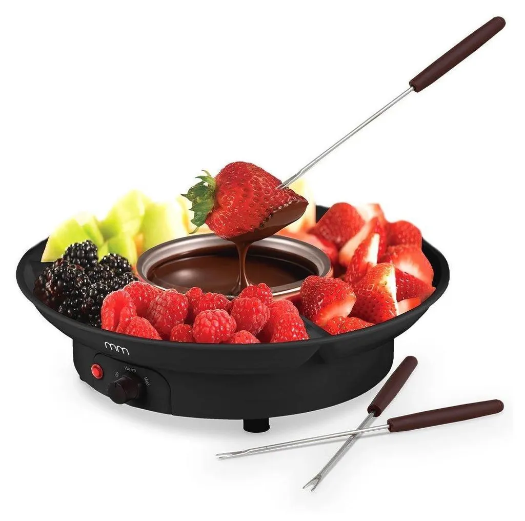 Appareil fondue électrique pour soirées chocolatées et snacks festifs - 3