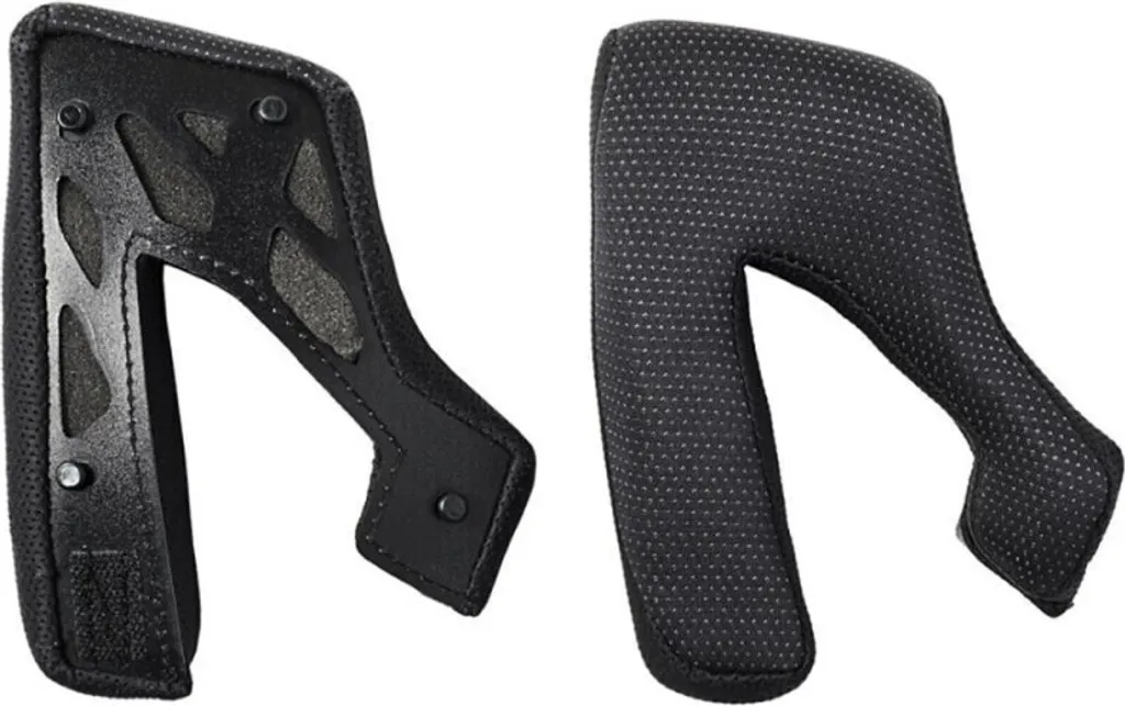 Mousses de joue pour casque Fox V3 2018 Blk Taille XL/2XL - Kit confort