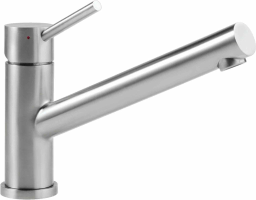 V&B Spültisch-Einhebelmischer Como ND, 12,5 l/m., flex. Schlauch, ES massiv