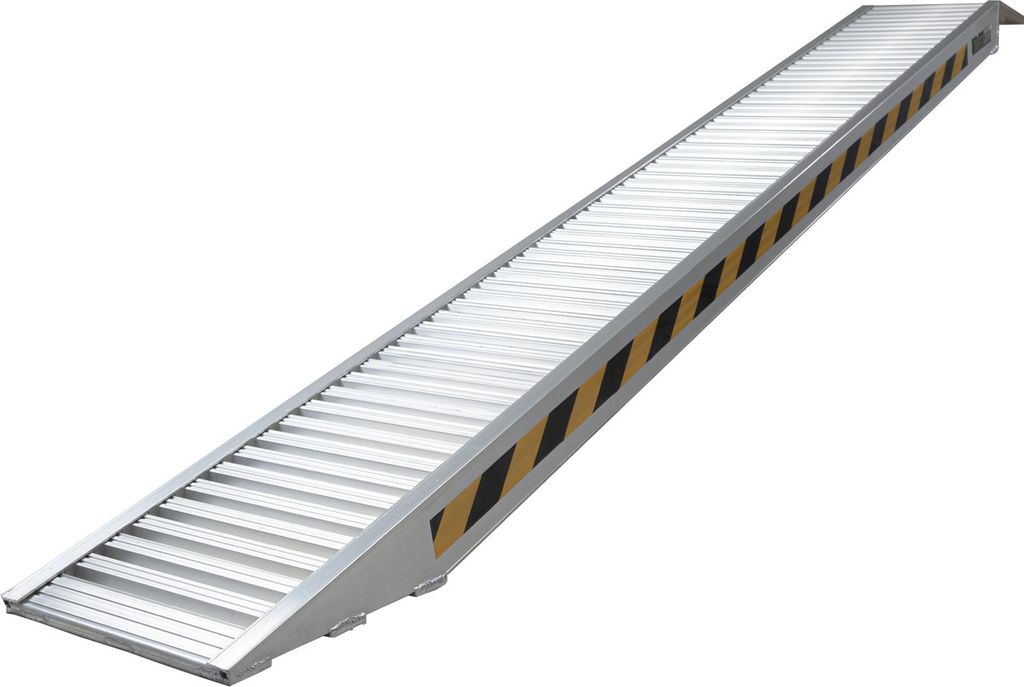 TRUTZHOLM 1 x Profi Schwerlastrampe 265cm 1650 kg Alu 35 cm Breite Baumaschinen Verladerampen