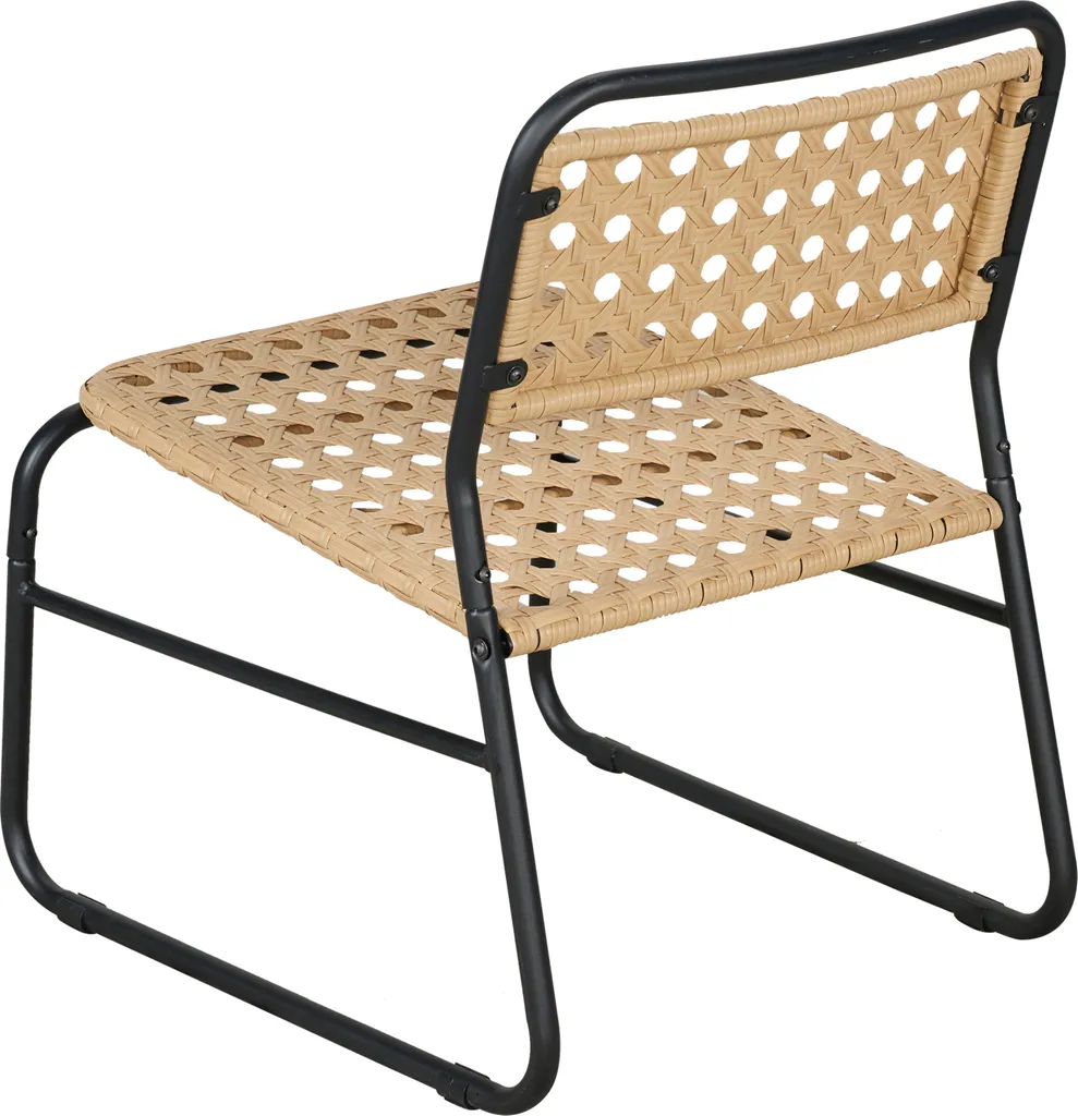Set da Balcone Brienza 3 Pezzi Beige: Pratico, Lavabile e Resistente - 9