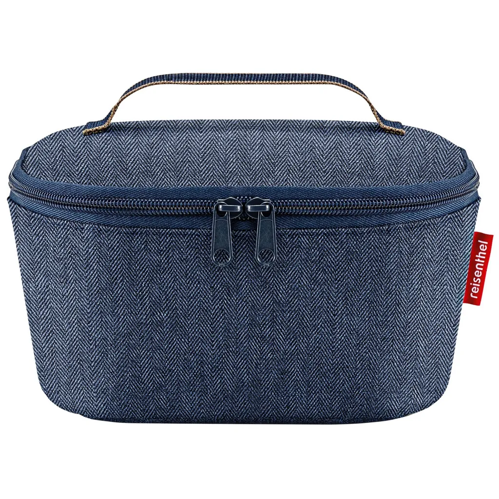Borsa Termica Piccola Reisenthel: Lunch Box Herringbone Blu Scuro
