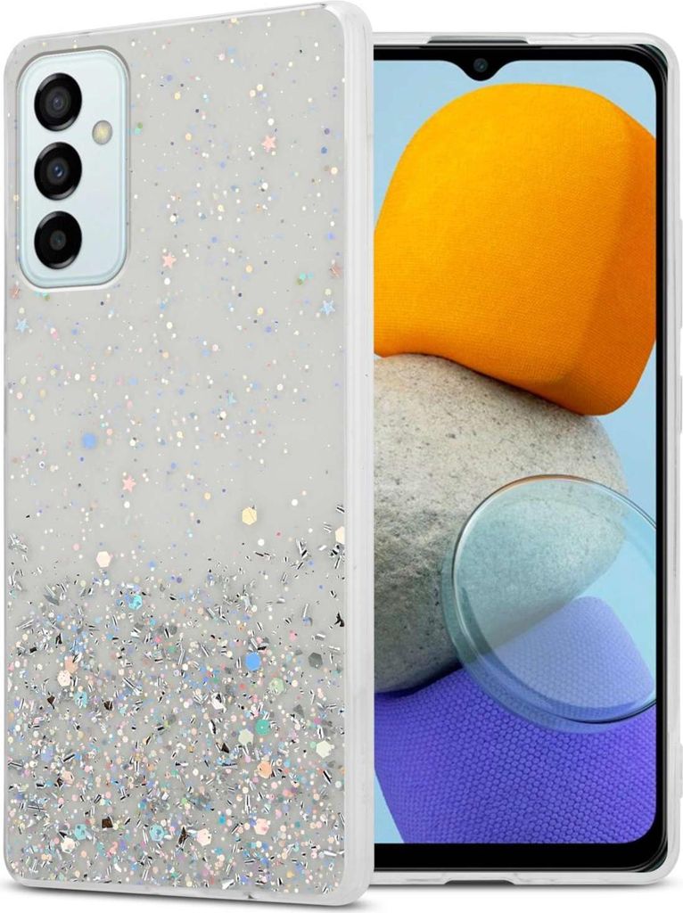 Cadorabo Hülle für Samsung Galaxy M23 5G in Transparent mit Produktbild 