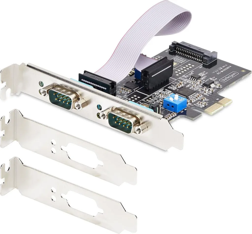 Carte PCI Startech pour connexion automate industriel et modem - 3