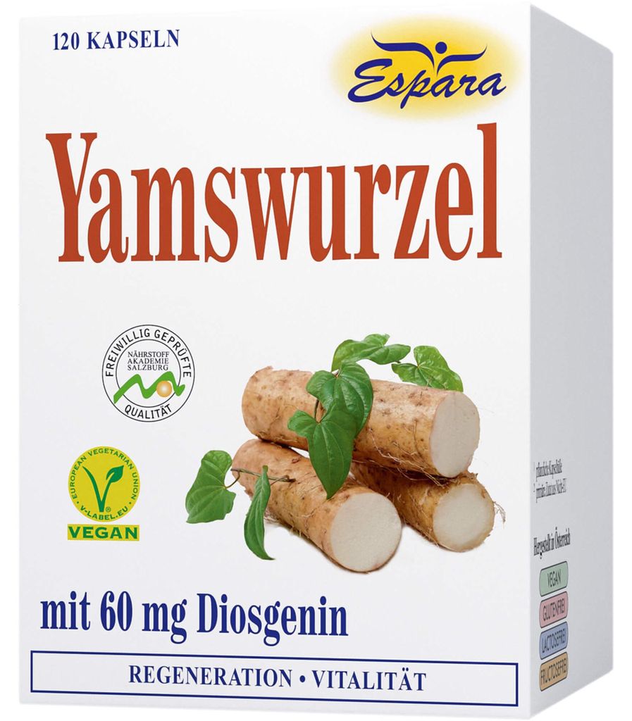 Espara Gélules d'igname, 120 gélules Image du produit 
