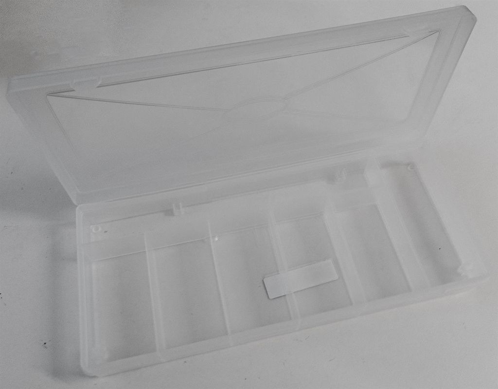 Sortimentskasten Kid Box mittel 32,5 x 14 x 4,5 cm transparent