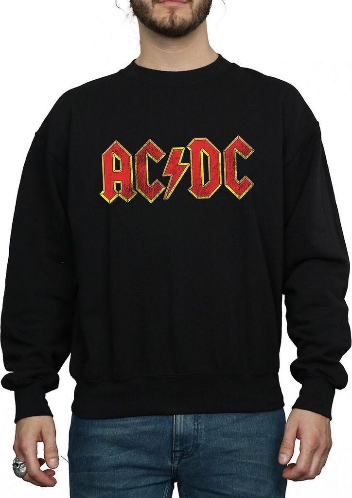 AC/DC - Sweatshirt für Herren BI541 (S) (Schwarz)