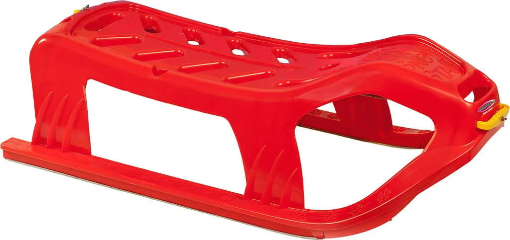 Luge Snow-Star 90cm rouge idéale pour sorties neige et vacances ski