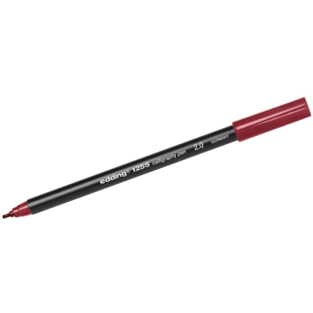 Edding 1255, Schwarz, Rot, 2 mm Produktbild 