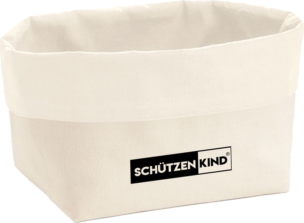 Huuraa Organizer Schützenkind Modern 3 Liter Medium Canvas Baumwolle Utensilo Geschenkidee