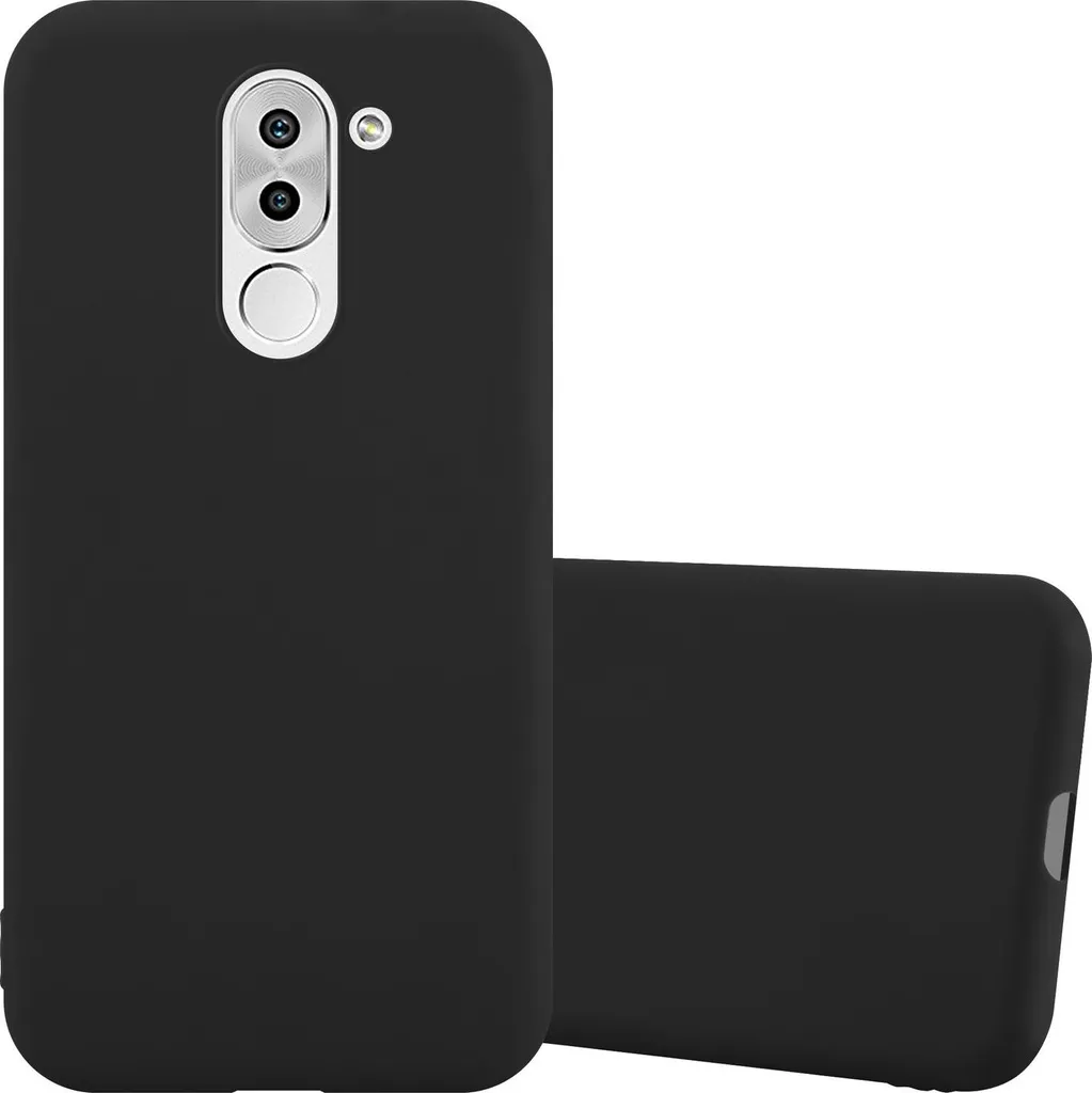 Cadorabo cover per Huawei MATE 9 LITE / GR5 2017 / Honor 6X cover protettiva in nero cellulare cover TPU custodia in silicone custodia