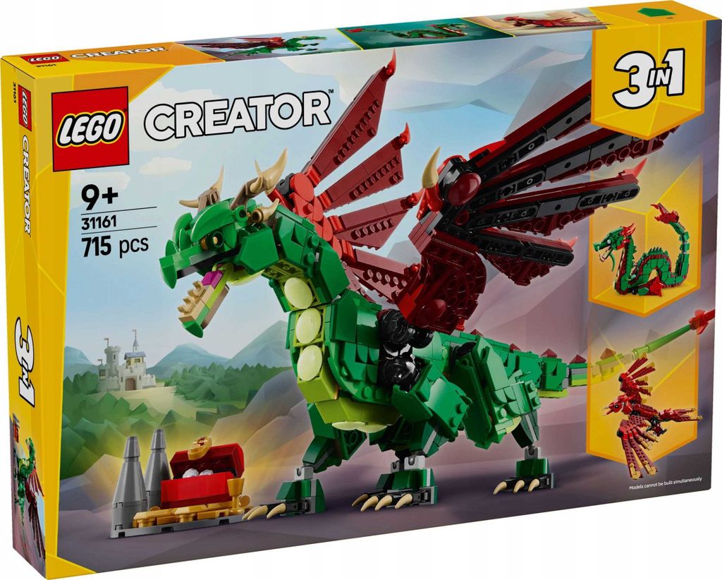 LEGO LEGO® Creator 31161 Dragon vert 31161 Image du produit 