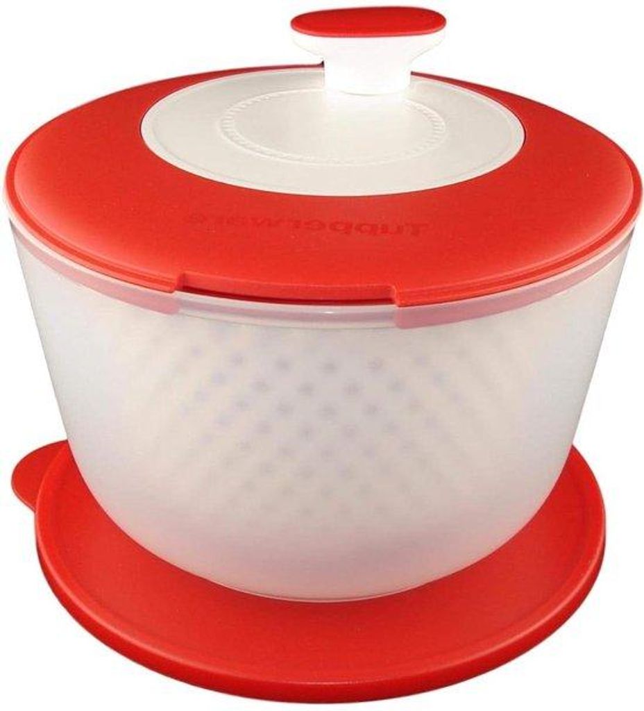 Salatschleuder 38L Rot-Weiß D226