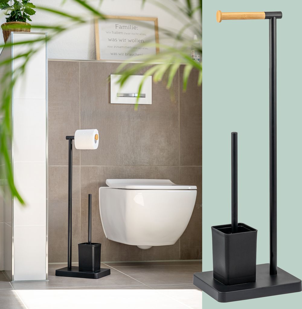 bremermann Stand-WC-Garnitur 2in1, WC-Bürste, Produktbild 6
