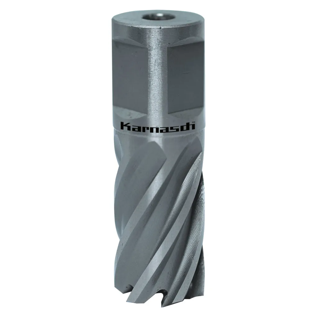 Foret à carotter HSS-XE Silver-Line 25 Weldon Ø 52 mm Karnasch 201312