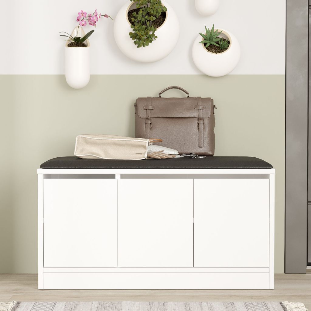 Skye Decor, Skrinka na topánky - Marianna (Biela) Obrázok produktu 