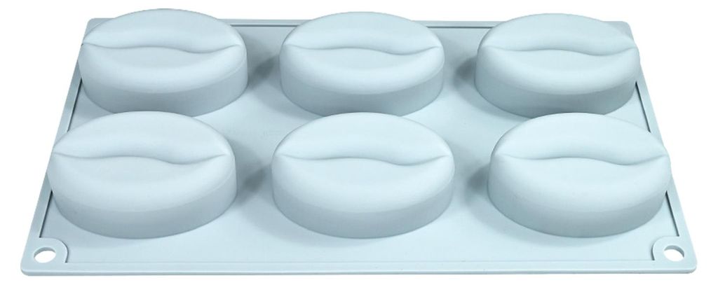 Mandel-Nuss-Mousse-Kuchenform, kaffeebohnenförmige Silikon-Backform für französische Desserts, Gelee, Schokolade, Antihaft-Dessertform zum einfa...