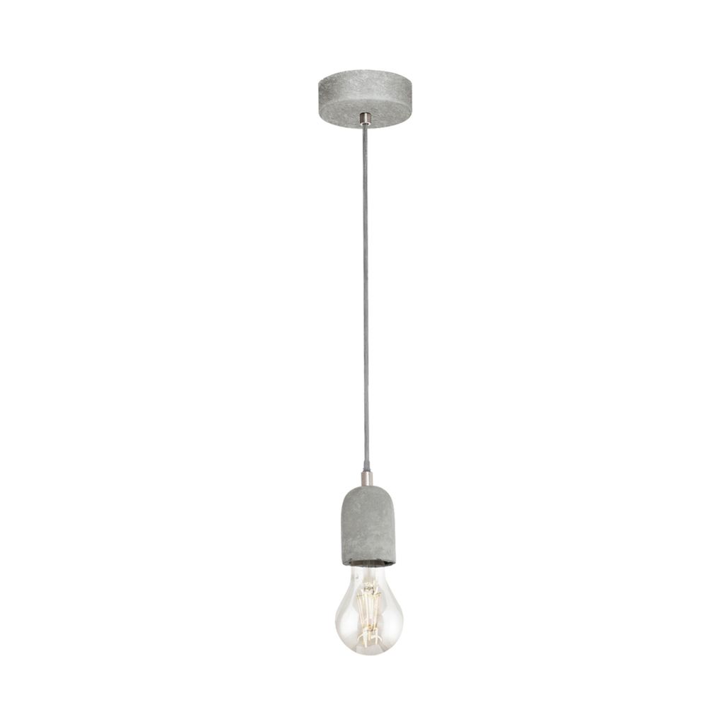 EGLO Pendelleuchte Silvares 1 Lampe Grau