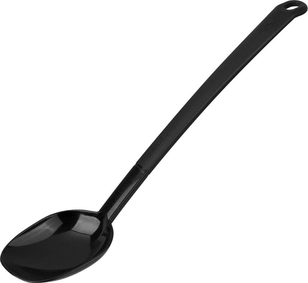Stanley Rogers Vorlegelöffel 32 cm, Küchenhelfer mit formschönen Design aus Kunststoff, Löffel für beschichtete Töpfe und Pfannen (Farbe: Sch...