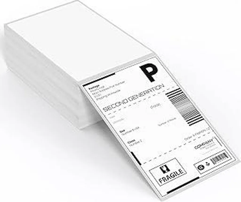 Etichette Termiche Spedizione 102x152mm 4x6 - 500 pz per DHL Fanfold