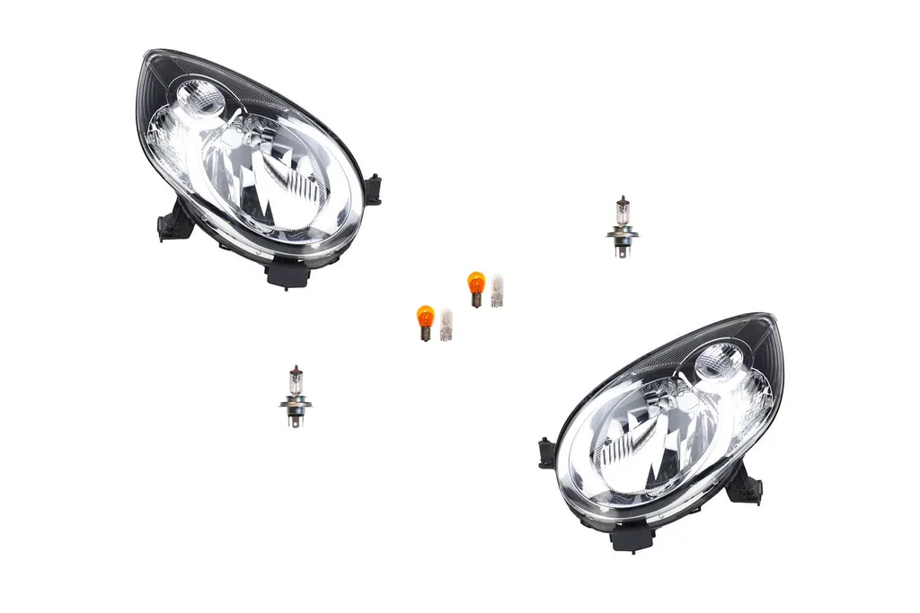 Johns, adatto per fari Citroen C1 06/05- con set di lampadine a destra